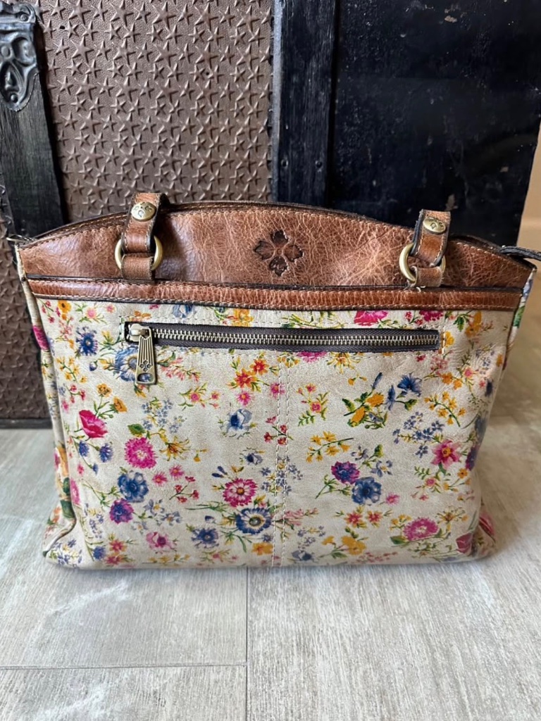 Patricia Nash Cassini Floral Leather Tote — image 2 of 8